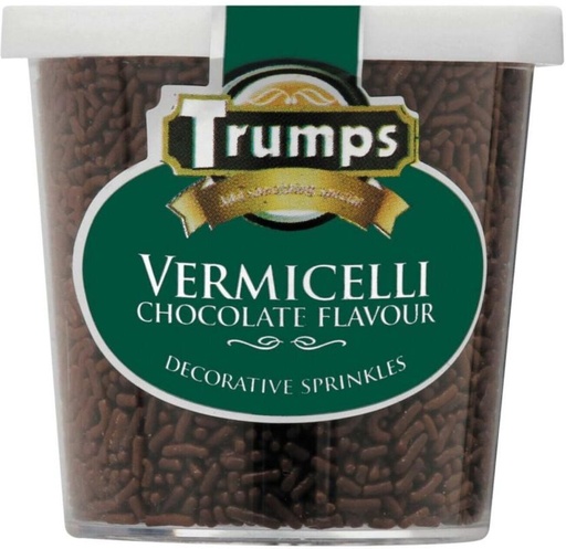 [BDCHBK3SZDTG4FZN] Tumps Vermicelli Chocolate Flavour Sprinkles (75 g, Pack of 12)