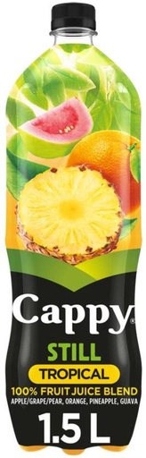 [DKJHFRUK4HCHZADR] Cappy Still Tropical 100% Fruit Juice Blend (1.5 L)