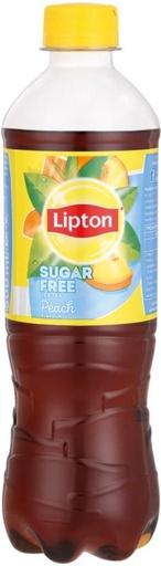 [DKJH26TJRAMKKTSC] Lipton Sugar Free Peach Flavoured Iced Tea (24 x 500 ml)