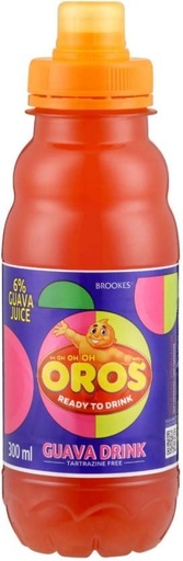 [DKJH2FYMWZH6XJAS] Oros Guava Drink (300 ml)