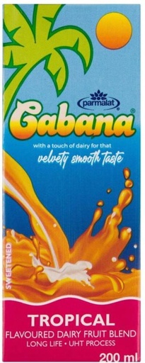 [DKJHFRU4SSZRKWQS] Parmalat Cabana Tropical Flavoured Dairy Fruit Blend (200 ml)