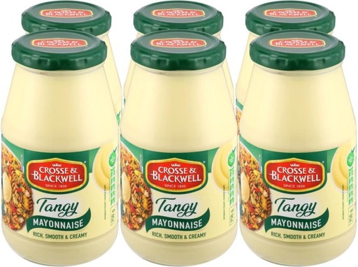 [JSDH4V2JTC94KSDH] Crosse & Blackwell Tangy Mayonnaise Sauce & Dip (6 x 750 g)