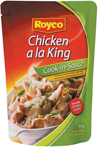 [SKPHFHDNJUZXSRHB] Royco Chicken A La King Creamy Cook-in-Sauce Sauce Mix (415 g)