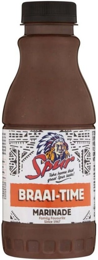 [SKPHFHDH8CZKNUZR] Spur Braai-Time Marinade Sauce (500 ml)