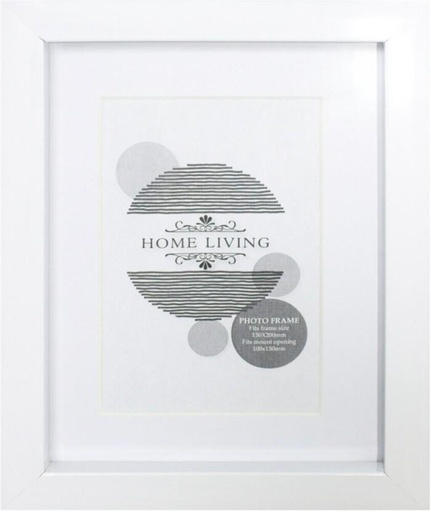 [NPFH9QSQKVDWC9DG] Home Living Plastic Table Photo Frame (White, 1 Photo(s), 150X200)
