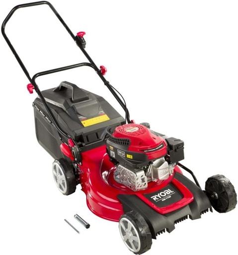 [LWMH2FV8EGKEFUT4] Ryobi Petrol Fuel Rotary Push Lawn Mower (Red)