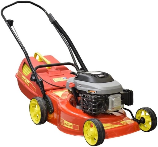 [LWMH2FV8SP8GJQHE] Wolf Progression 2 Petrol Fuel Rotary Push Lawn Mower (Red, Yellow)