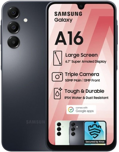 [MOBH9RWH4TC8JQAH] Samsung Galaxy A16 4G (4 GB RAM)