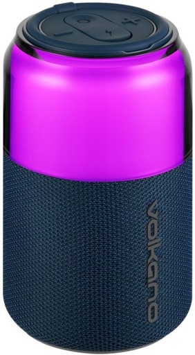 [SKRHE5JCZHHVWTHD] Volkano Wireless Bluetooth Speaker Bluetooth Portable Speaker Stereo (Blue)