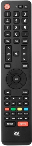 [RCRHYR7ZZWQGTMPZ] One for all  Replacement TV Remote Hisense Remote Controller (Black)