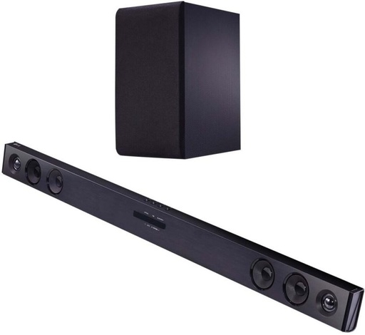 [SKRH26QAKYPHGDFU] LG Sound Bar 2.1 Channel Sqc2 Bluetooth Soundbar 2.1 (Black)