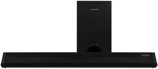 [SKRH9PMNJJBGX2KY] Maxdorf Soundbar 2.1 Ch Wired Bluetooth Soundbar 2.0 (Black)
