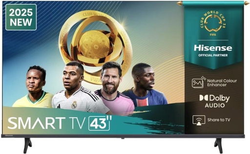 [TVLHDG6H6HHAGGMZ] Hisense 109 cm (43 inch) LED Full HD VIDAA TV 2024 Edition