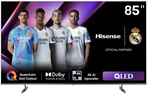 [TVLH7Z7YJ6WE6WSW] Hisense 215 cm (85 inch) QLED Ultra HD (4K) VIDAA TV 2024 Edition