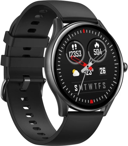 [SWHH9QKZH95XFBDZ] Polaroid Elite PA81 Smartwatch (Black Strap, M)