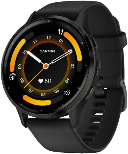 [SWHH7M8DUXAKD2ZH] Garmin Venu 3 Smartwatch (Black Strap, Free)