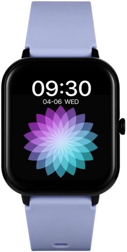 [SWHHEC79ABFCKUJH] Volkano Chroma Series Smartwatch (Lavender Strap, Free-size)
