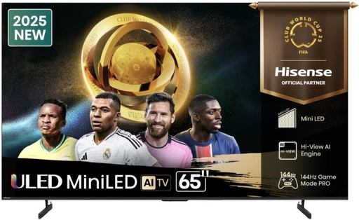 [TVLHFUQRMTCTFSJP] Hisense 164 cm (65 inch) Mini Led Ultra HD (4K) VIDAA TV 2025 Edition