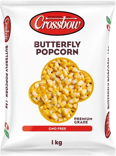 [PCOH4ZQFXZXCXZVP] Crossbow Butterfly Popcorn (1 kg, Pack of 10)