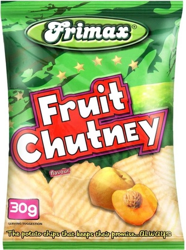 [CPSHBGSUKRYKRJGR] Frimax Fruit Chutney Chips (48 x 30 g)