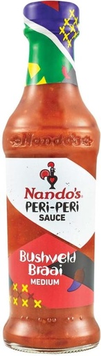 [SKPH26RQEJZWCYUQ] Nando'S Bushveld Braai Peri Peri Sauce Sauce (6 x 250 g)
