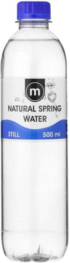 [WERHDESCPNHHKKW9] M Spring Water (1 x 500 ml)