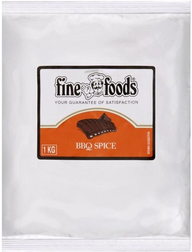 [HBSHBFEWYKJCZCNR] Fine Foods BBQ Spice (8 x 1 kg)