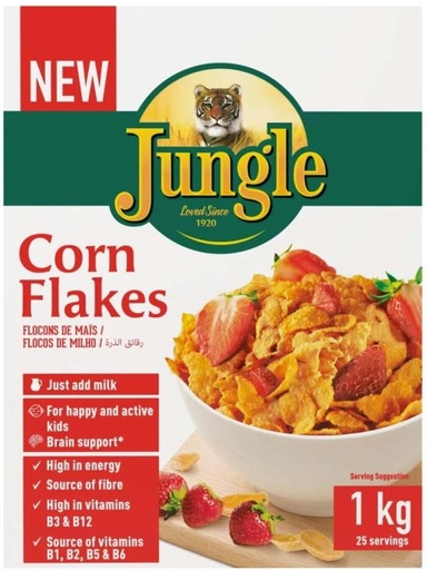 [CFEHFRAHQ9SCRJZM] Jungle Corn Flakes Box (1 kg)