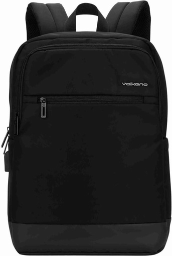 [LBYH9D9HACPSKHPM] Volkano 15.6 inch Laptop Backpack (Black)
