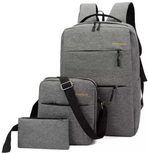 [BPKH75GY7TUZHA8K] sozo ssazc0098 Laptop Backpack (Grey)