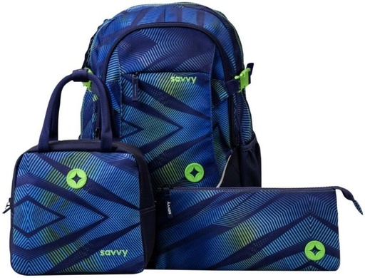 [BAGH9TYXZFUGZDCQ] Savvy Orthopaedic Sonic Combo Waterproof Backpack (Blue, 36 L)