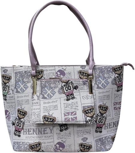 [BAGH9K5SVTAH288U] BC Henney Bear Classic Messenger Bag (Multicolour, 10 L)