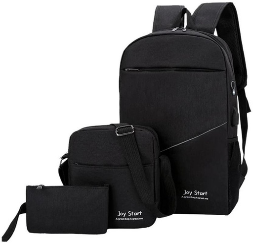[BPKH8AFCNFSQU7XV] JOY START backpack LAPTOP Laptop Backpack (Black)