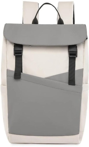 [LBYHE8YFASYUF6ZM] P4D 16 inch Laptop Backpack (Cream, Grey)