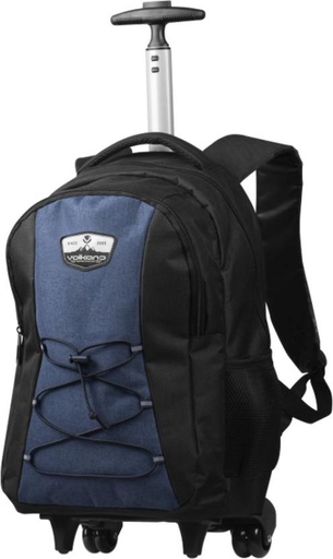 [LBYH8Q63TK8KP57Z] Volkano 15.6 inch Laptop Strolley Bag (Navy Blue, Black)