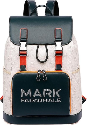[BPKH88NM7N3SZNWC] Mark Fairwhale Men's Business Travel Classic Modern Laptop Backpack Laptop Backpack (White)