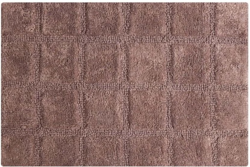 [MATH7Z4HGMXZVYYT] Home Living Salina Bath Mat Bathroom Mat (Brown, 40 cm x 60cm)