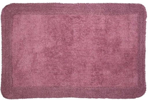 [MATHFXNE8ZFSHUZM] Home Living Monaco Reversible Bath Mat Bathroom Mat (Pink, 55cm x 85cm)