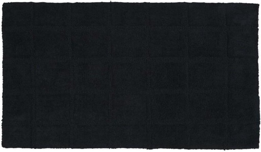 [MATHFXNEGHBKVFUX] Home Living Salina Bath Mat Bathroom Mat (Black, 50cm x 90cm)
