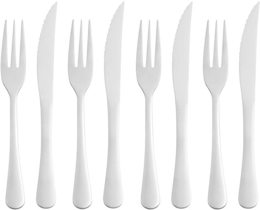 [CYSHBGXPK58SG3MG] Primaries (8 Piece) Royal Stainless Steel Cutlery Set (Pack of 1)