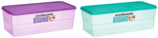 [CNRH27SYCJKVBBPJ] Addis Plastic Bread Container  - 5.5 l (Multicolor)
