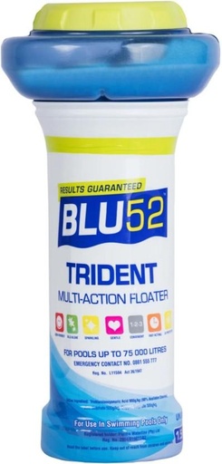 [PCNHDUKHYD5JKZCV] Blu52 Trident Multi-Action Floater Pool Cleaner (Pack of 1)
