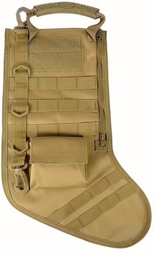 [BAGHGKAPWY3WSJHZ] Twolikealot Tactical Stocking Bag Backpack (Green, 3.5 L)