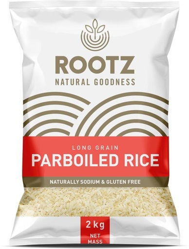 [RICHG7WSBGZVEGNS] ROOTZ PARBOILED RICE 2KG Rice (Parboiled) (2 kg)