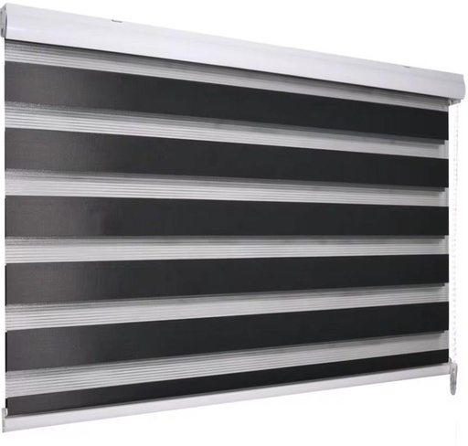 [BLSHDSQZG6ZFHJTT] AA Cord Drawn Double Roller Blind (Polyester, In Window)