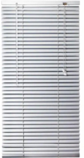 [BLSHGF3XWHPQWEFE] STLYE FINISH BLINDS Wand Drawn Venetian Blind (Aluminium, In Window)