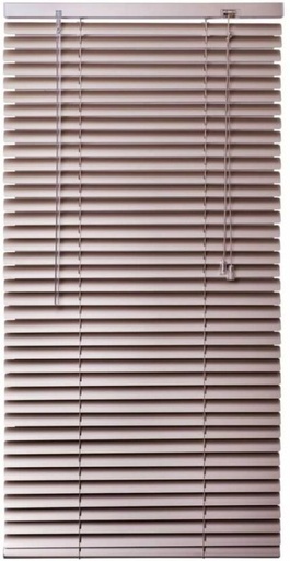 [BLSHGF66NKG2UGEQ] Style Finish Blind 1000mm x 1000mm Wand Drawn Venetian Blind (Aluminium, On Window)