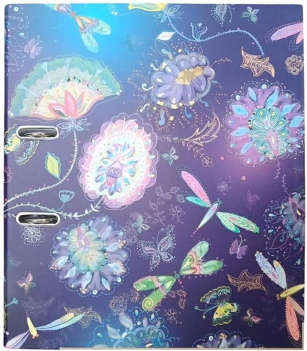 [FFDHBGZ6FMFY2DTG] Kenzel NA Ring Binder (Set of 1, Multicolour)